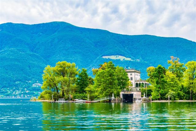 CK , autobusový poznávací zájazd, Švajčiarsky okruh, Lago Maggi