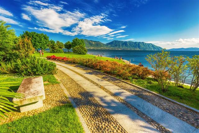 CK , autobusový poznávací zájazd, Švajčiarsky okruh, Lago Maggi
