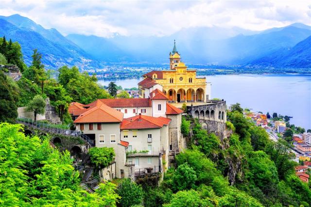 CK , autobusový poznávací zájazd, Švajčiarsky okruh, Locarno, M