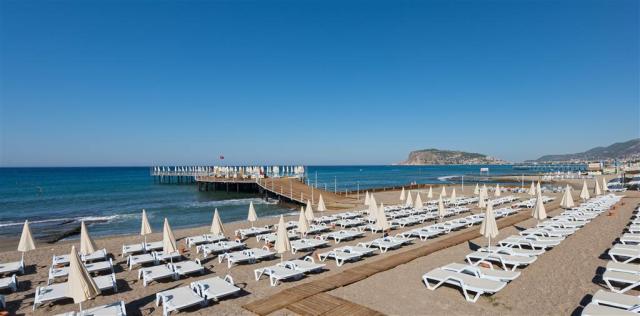 Asia Beach - pláž - letecký zájazd CK  - Turecko, Alanya
