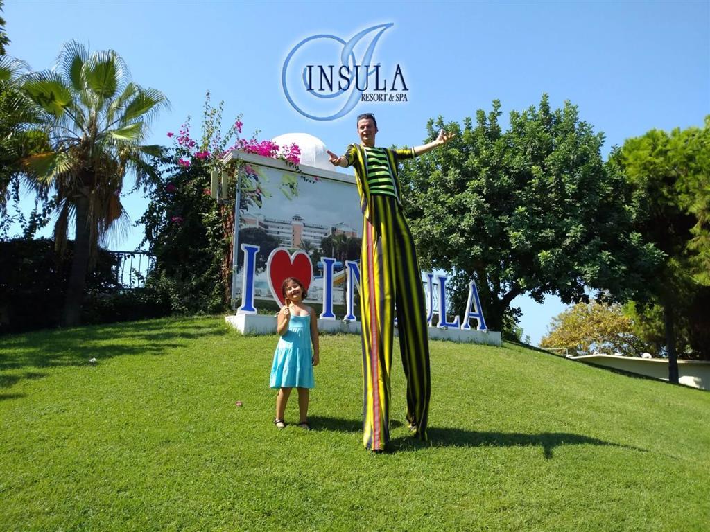 Insula Resort - záhrada - letecký zájazd CK - Turecko, Konakli