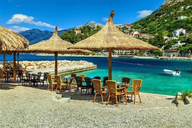 Vila Mara - pláž Makarska - autobusový zájazd CK  - Chorvátsko,