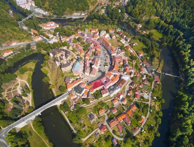 CK , autobusový poznávací zájazd, Zlatý český trojuholník, Loke