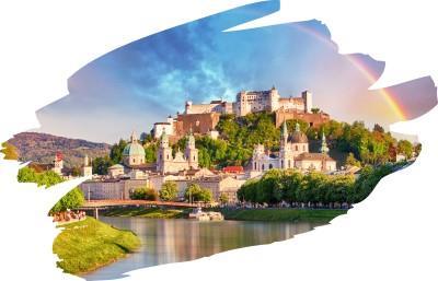 CK , autobusový poznávací zájazd, Mníchov a Salzburg, leták
