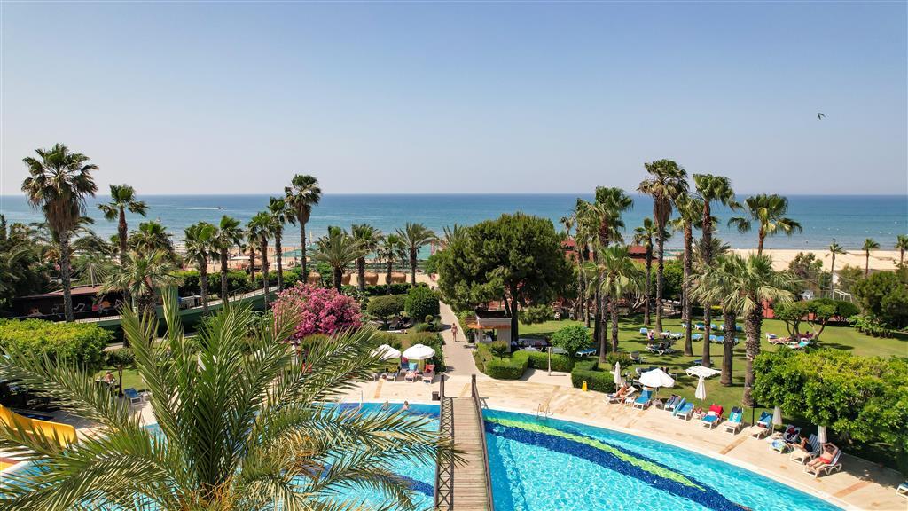 Terrace Hotel - výhľad na bazén - letecký zájazd od CK - Turec