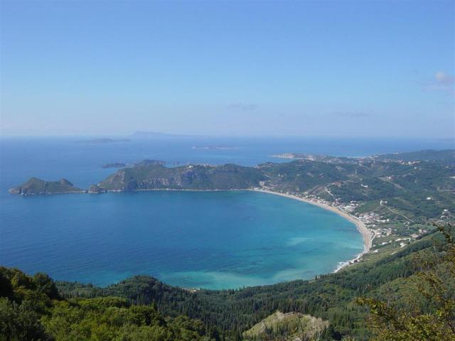 Hotel Alkyon - pláž - letecký zájazd CK  - Korfu, Agios Georgio