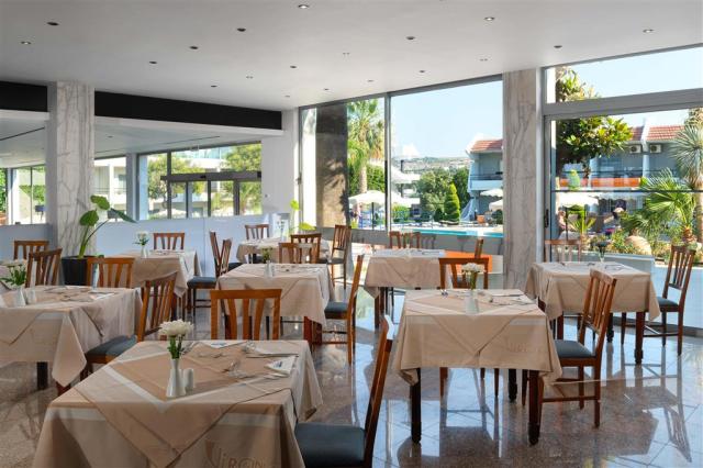 Hotel Virginia - reštaurácia - letecký zájazd CK  - Rodos, Kall