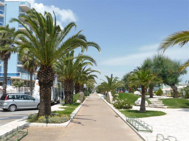 Rezidencia Seaside - cyklistický chodník - zájazd vlastnou dopr