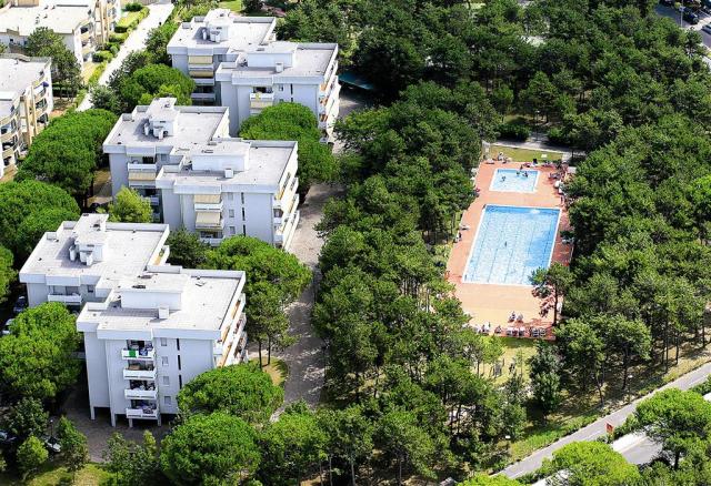 Apartmány s bazénom SPORTING, v Bibione Lido del Sole, dovolenk