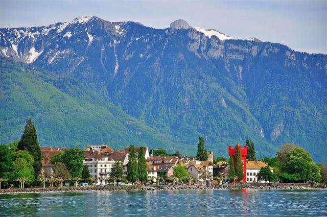 CK , autobusový poznávací zájazd, Švajčiarsko, Vevey, Ženevské 