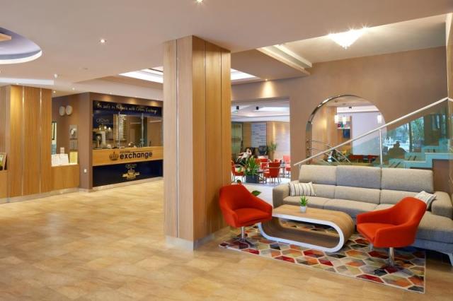 Hotel Diamond - lobby - letecký a autobusový zájazd CK  - Bulha