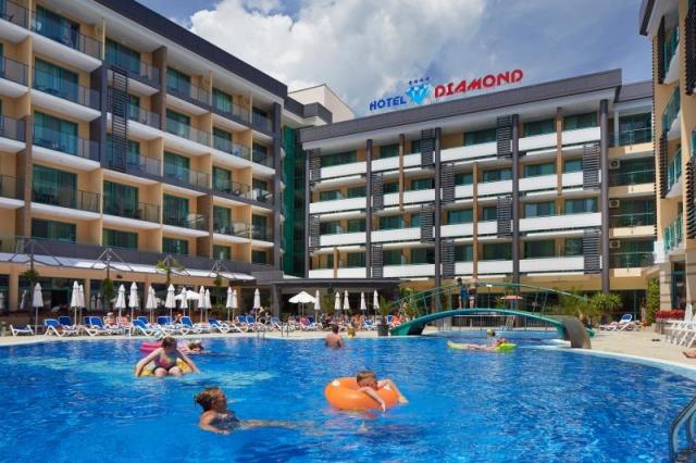 Hotel Diamond - bazén - letecký a autobusový zájazd CK  - Bulha