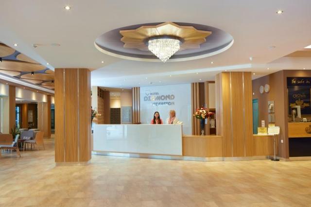 Hotel Diamond - recepcia - letecký a autobusový zájazd CK  - Bu