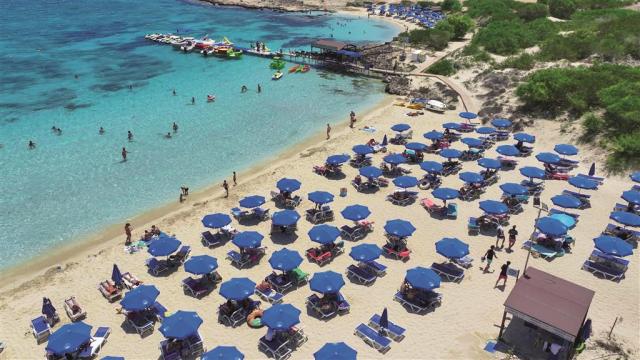 Dome Beach – pláž – letecký zájazd CK  – Cyprus, Aya Napa
