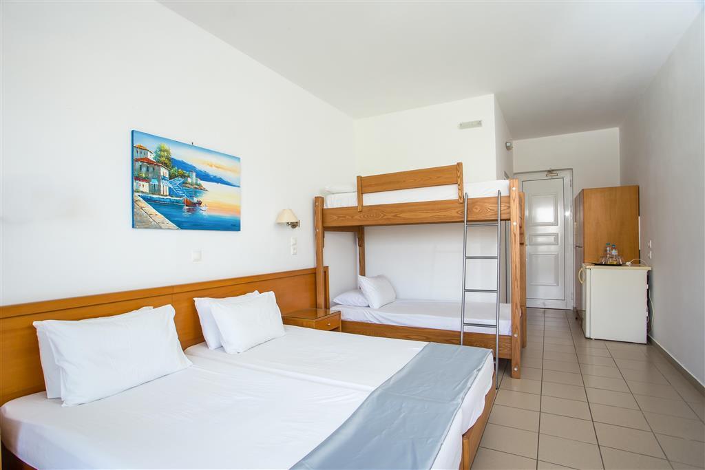 Hotel Tsampika - rodinná izba - letecký zájazd CK  - Faliraki,