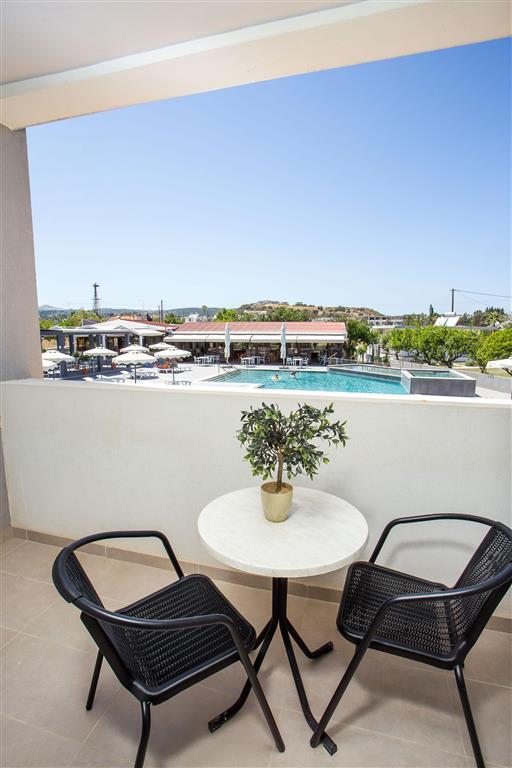 Hotel Tsampika - výhľad z izby- letecký zájazd CK  - Faliraki,