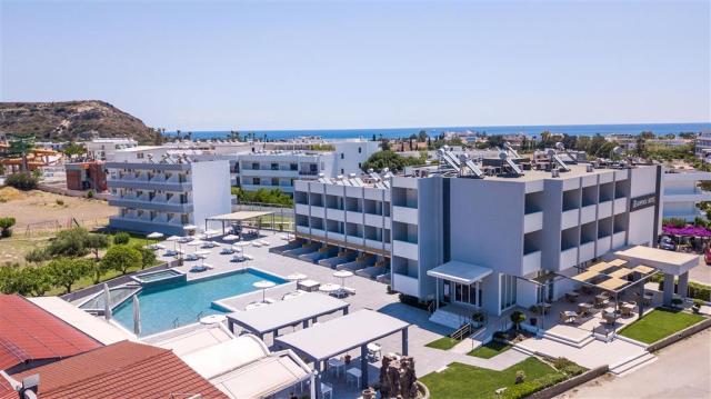 Hotel Tsampika - letecký záber - letecký zájazd CK  - Faliraki,