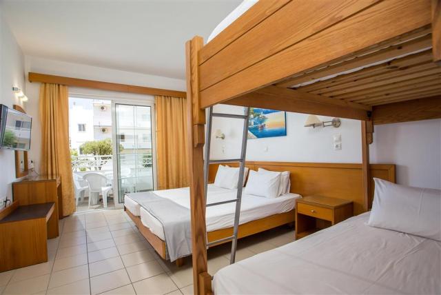Hotel Tsampika - rodinná izba - letecký zájazd CK  - Faliraki,