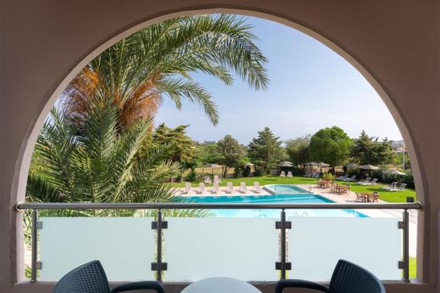 Hotel Rose - balkón - letecký zájazd CK  - Kallithea, Rodos