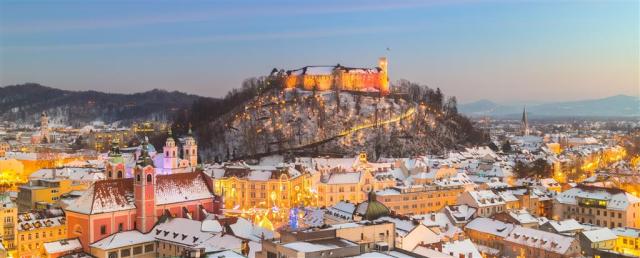 Predvianočná Ljubljana
