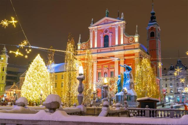 Poznávacie zájazdy CK , Predvianočná Ljubljana