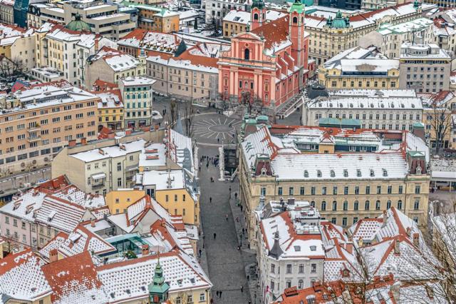 Poznávacie zájazdy CK , Predvianočná Ljubljana
