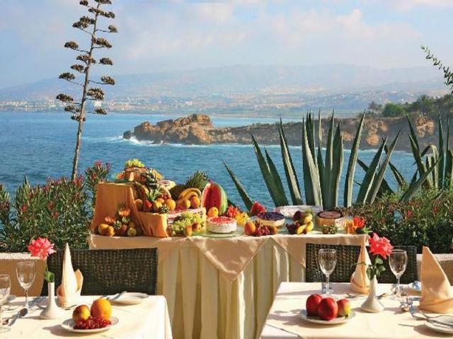 Cynthiana Beach Hotel - reštaurácia - letecký zájazd CK  - Cypr