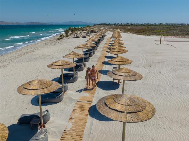 Hotel D´Andrea Lagoon - pláž - letecky zájazd CK  - Marmari, Ko