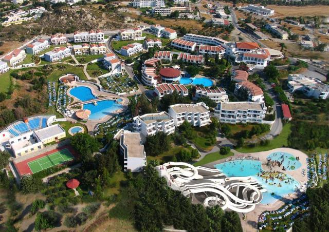 Hotel  Cyprotel Faliraki - letecký záber - letecký zájazd CK  -