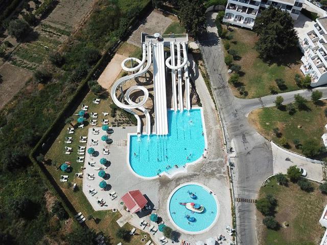 Hotel  Cyprotel Faliraki - letecký záber - letecký zájazd CK  -