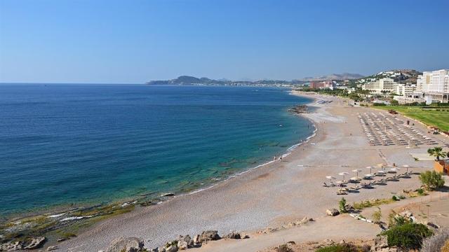Hotel  Cyprotel Faliraki - pláž - letecký zájazd CK  - Faliraki