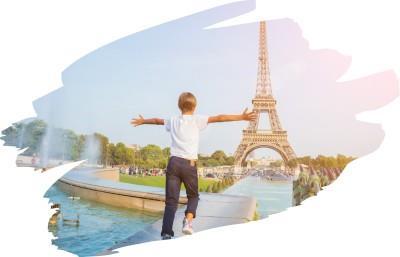 CK , Letecký poznávací zájazd, Francúzsko, Paríž a rozprávkový 
