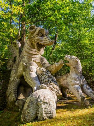 Poznávacie zájazdy autobusom CK , Rím a olasť Lazio, Bomarzo