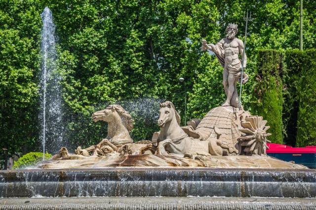 CK , Letecký poznávací zájazd, Španielsko, Madrid, Neptúnova fo