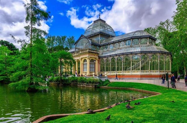 CK , Letecký poznávací zájazd, Španielsko, Madrid, park Retiro,