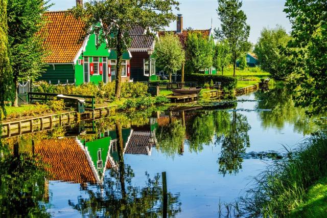 CK , Letecký poznávací zájazd, Amsterdam, Zaanse Schans