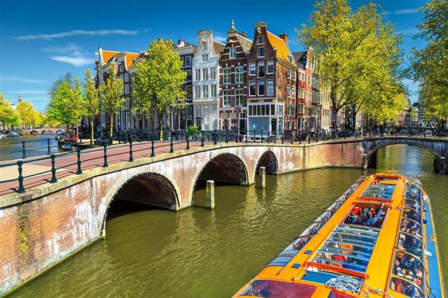 CK , Letecký poznávací zájazd, Amsterdam, kanály