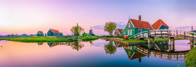 CK , Letecký poznávací zájazd, Amsterdam, Zaanse Schans