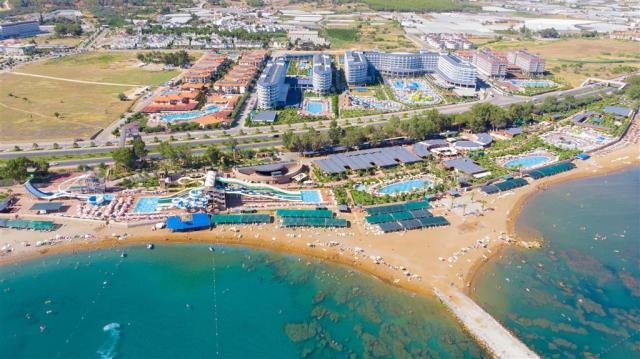 Eftalia Aqua Resort - pláž - letecký zájazd CK  - Turecko, Türk