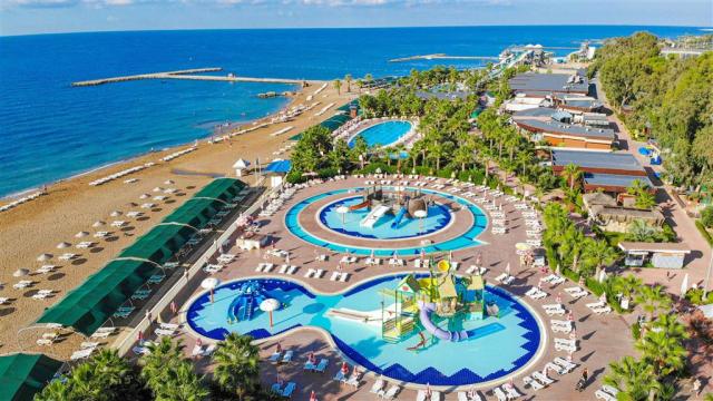 Eftalia Aqua Resort - pláž - letecký zájazd CK  - Turecko, Türk