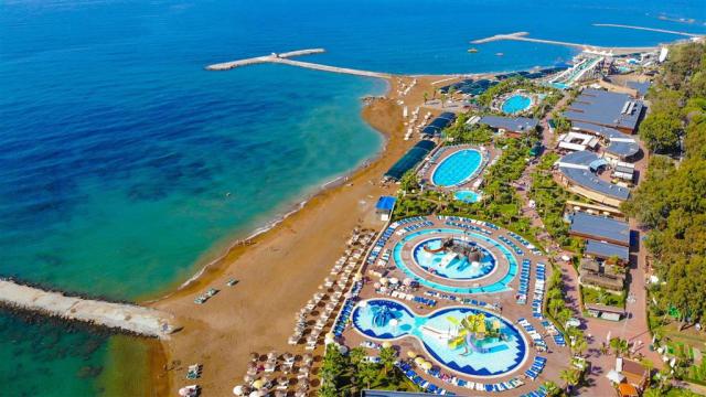 Eftalia Aqua Resort - pláž - letecký zájazd CK  - Turecko, Türk