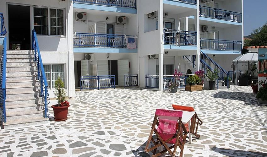 Aparthotel Marialena - exteriér - letecký zájazd CK - Grécko,