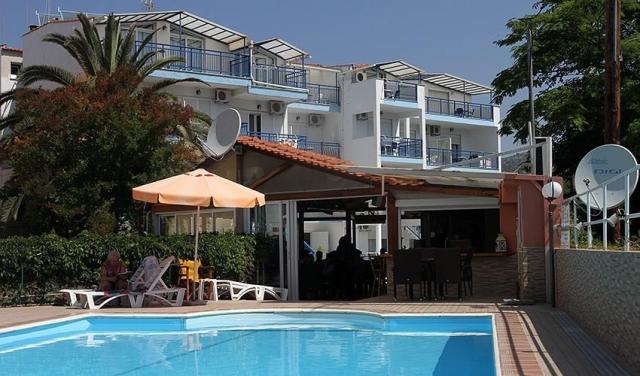 Aparthotel Marialena - bazén - letecký zájazd CK  - Grécko, Tha