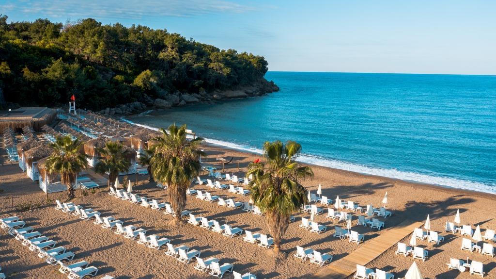 Laguna Beach Alya - pláž - letecký zájazd CK - Turecko, Okurca
