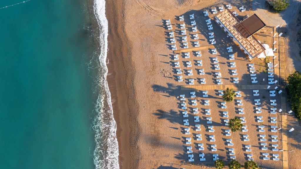 Laguna Beach Alya - pláž - letecký zájazd CK - Turecko, Okurca