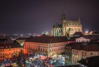 Predvianočné Brno