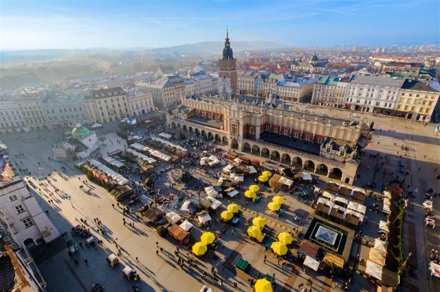 CK , autobusový poznávací zájazd, Predvianočný Krakow z východu