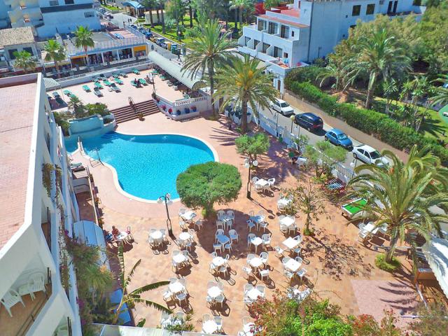 Mallorca - Cala Millor - Hotel Morito - výhľad z hotela