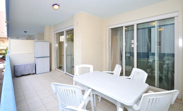 Taliansko - Bibione Spiaggia - Villa Mara - terasa