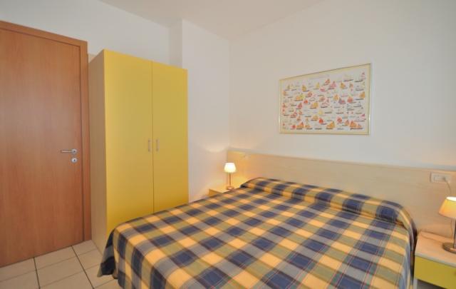 Taliansko-Bibione-Spiaggia-Villa Mara-spálňa v apartmáne C1